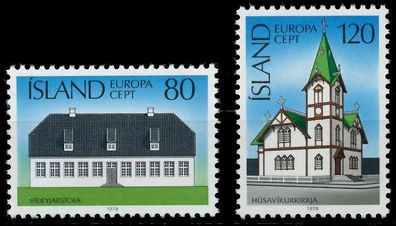 ISLAND 1978 Nr 530-531 postfrisch S1A7A5A
