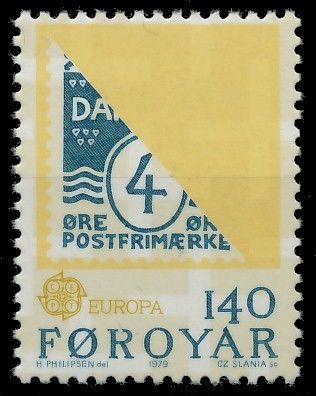 FÄRÖER 1979 Nr 43 postfrisch S1B2B82