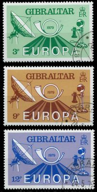 Gibraltar 1979 Nr 392-394 gestempelt X58D09A