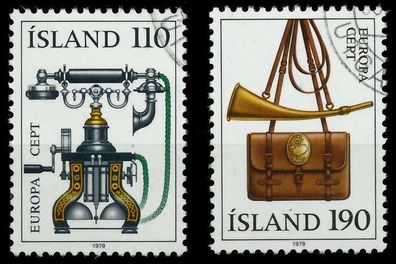 ISLAND 1979 Nr 539-540 gestempelt X58D1CA