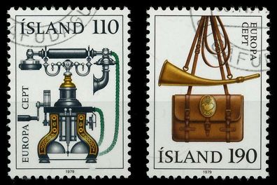 ISLAND 1979 Nr 539-540 gestempelt X58D1C6
