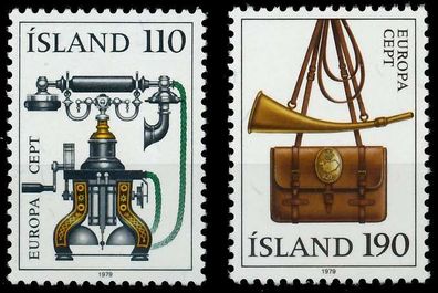 ISLAND 1979 Nr 539-540 postfrisch S1B2D1E