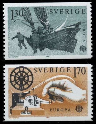 Schweden 1979 Nr 1058-1059 postfrisch S1B2FFA