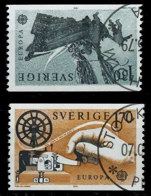 Schweden 1979 Nr 1058-1059 gestempelt X58D496