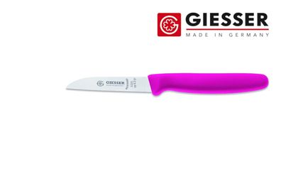 Giesser Messer SP - 8 cm gerade Klinge pink Schnitzer Koch Küchen Gemüsemesser