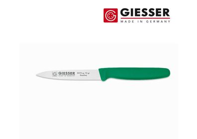 Giesser Messer 10 cm PP grün 8315 sp 10 gr Obst Küchen Spitz Spick Gemüsemesser