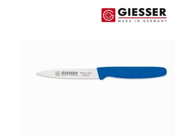 Giesser Messer 10 cm PP blau 8315 sp 10 b Obst Küchen Spitz Spick Gemüsemesser