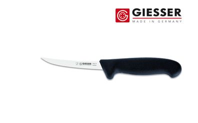 Giesser Messer Ausbeinmesser rutschfest scharf schwarz 10 cm Klinge halbflexibel