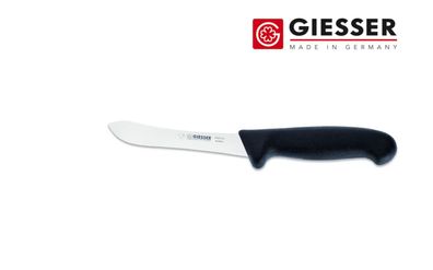 Giesser Messer Abhäutemesser Fleischermesser Fischmesser Härmesser -schwarz 13cm
