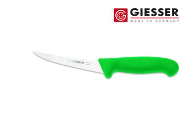 Giesser Messer Ausbeinmesser rutschfest scharf grün - 13 cm Klinge halbflexibel