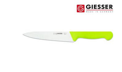 Giesser Messer Kochmesser Küchenmesser Kunststoff schmal scharf limette 16 cm