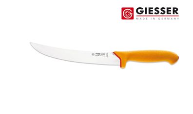Giesser Messer Zuschneidemesser Hautmesser PrimeLine rutschfest Klinge 22cm gelb