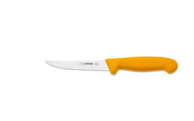 Giesser Messer Geflügelmesser Schlachtmesser für kleines Wild Klinge 12 cm gelb