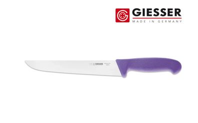 Giesser Messer Schlachtmesser Fleischermesser stark scharf 16 cm HALAL violett