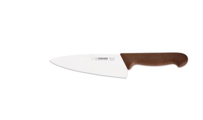 Giesser Messer Küchenmesser Kochmesser Profimesser breit scharf braun 16 cm