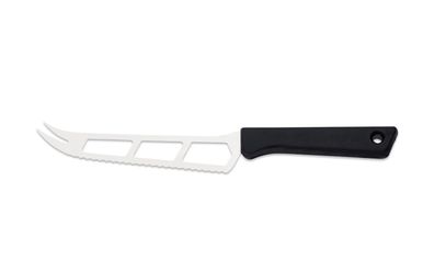 Giesser Messer Weichkäsemesser Käsemesser schwarz Klinge 15 cm mit Wellenschliff