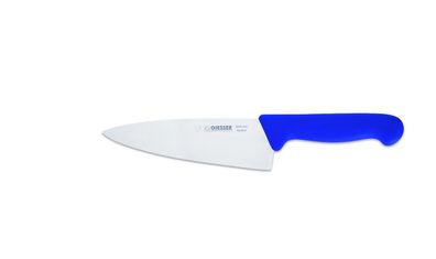 Giesser Messer Küchenmesser Kochmesser Profimesser Klinge breit scharf blau 16cm