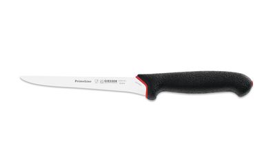 Giesser Messer Ausbeinmesser Metzgermesser PrimeLine gerade Klinge 16 cm schwarz