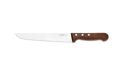 Giesser Messer Schlachtmesser Stechmesser Fleischer gerade Klinge 21cm Holzgriff