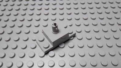 Lego 1 Platte mit Pin oben Neuhellgrau Nummer 30592