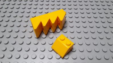 Lego 5 Schrägsteine 2x2 45 Grad Bright Hellorange Nummer 3039