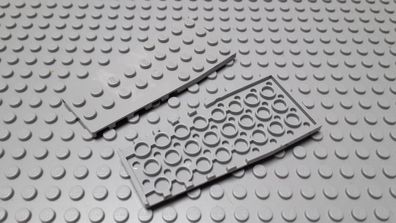 Lego 2 Flügelplatten 4x9 Neuhellgrau Nummer 14181