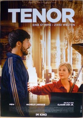 Tenor: Eine Stimme - Zwei Welten - Original Kinoplakat A0 -Michèle Laroque-Filmposter