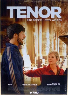 Tenor: Eine Stimme - Zwei Welten - Original Kinoplakat A1 -Michèle Laroque-Filmposter