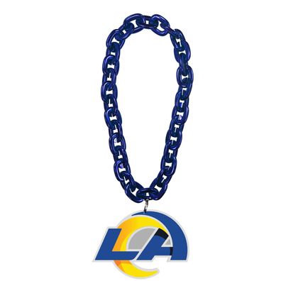 NFL Los Angeles Rams FanChain Kette von FanFave 3D Big Logo 847624067282