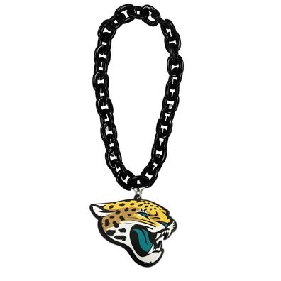 NFL Jacksonville Jaguars FanChain Kette von FanFave 3D Big Logo 847624074716