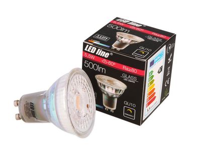 GU10 5,5W LED Leuchtmittel 500 lm Spot Strahler Einbauleuchte