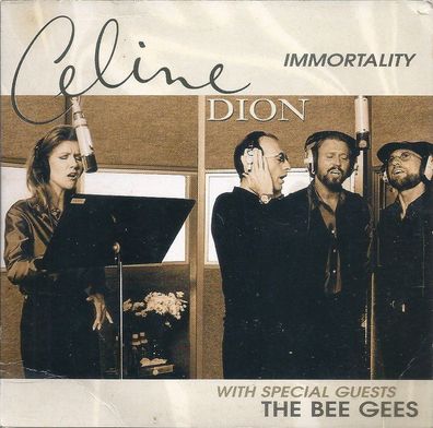 CD-Maxi: Céline Dion With Special Guests The Bee Gees: Immortality (1998) COL 6657201