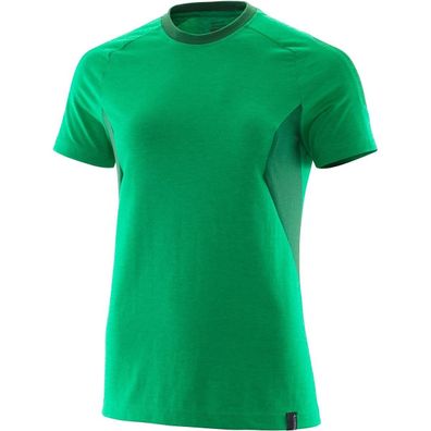 Mascot Accelerate Damen T-Shirt ProWash - Grasgrün-meliert/ Grün 101 2XL