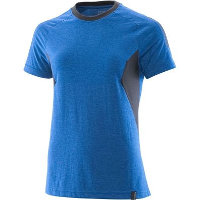 Mascot Accelerate Damen T-Shirt ProWash - Azurblau/ Schwarzblau 101 XL