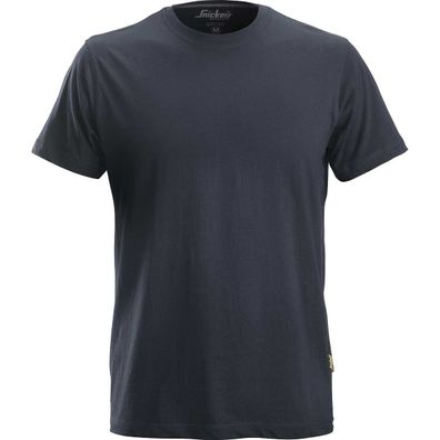 Snickers Klassisches Baumwoll T-Shirt - Navy 103 L