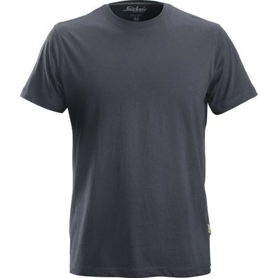 Snickers Klassisches Baumwoll T-Shirt - Stahlgrau 103 L