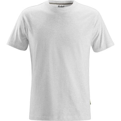 Snickers Klassisches Baumwoll T-Shirt - Aschgrau 103 L