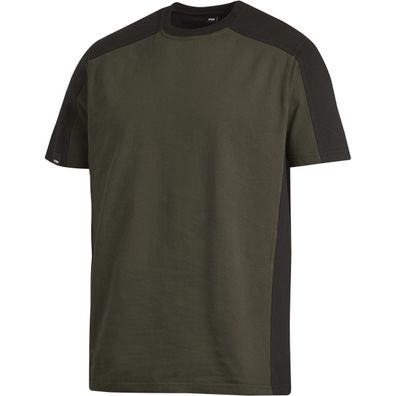 FHB Marc T-Shirt - Olive-Schwarz 102 XL