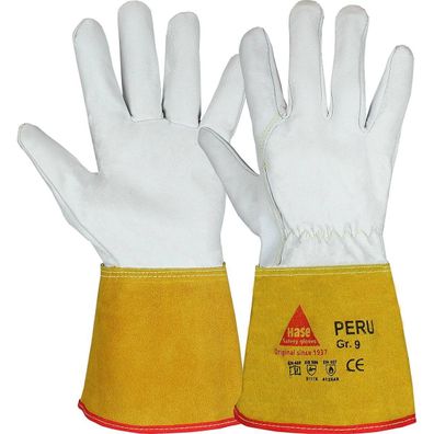 PERU Schweißerhandschuhe aus Ziegennappaleder - 10