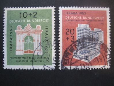 Bund MiNr. 171-172 gestempelt (AA 819)