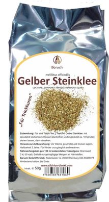 Gelber Steinklee - (Melilotus officinalis, Gewöhnlicher Steinklee, Echter Steinklee,