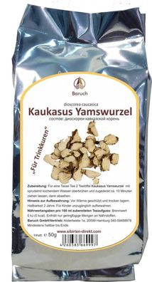 Kaukasus-Yamswurzel - (Dioscorea caucasica, Yams, yam) - 50g