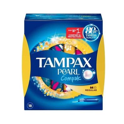 Tampons Normal Pearl Compak Tampax (16 uds)
