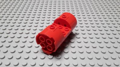 Lego 1 Zylinder 3x6x2 horizontal Rot Nummer 30360