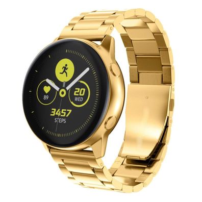 Armband aus Metall für Samsung Galaxy Watch/ Active 2 / Gear Sport S2 Classic (20 ...