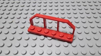 Lego 1 Eisenbahn Geländer 1x6 Rot Nummer 6583 Set 4555
