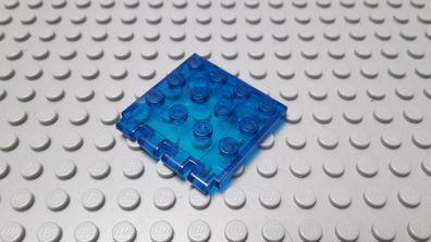 Lego 1 Scharnier Autodach 4x4 Transparent Dunkelblau Nummer 4213