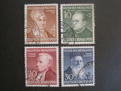 Bund MiNr. 156-159 gestempelt (AA 168)