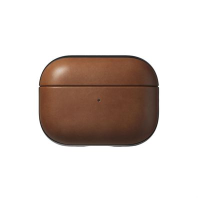 Nomad Modern Leather Case für Airpods Pro 2 - English Tan