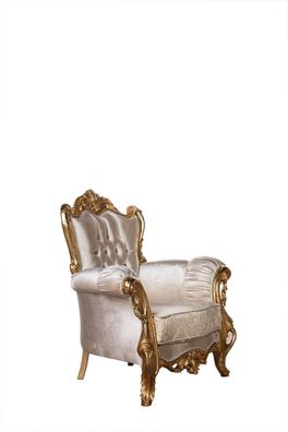 Sessel Antik Stil Lehnstuhl Barock Rokoko Möbel Einrichtung Neu Stühle